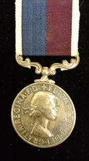 Single : RAF Long Service & Good Conduct Medal. Elizabeth II issue, DEI : GRATIA . engraved capitals to 630771 SGT. T. LAVERY R.A.F. GD VF - SOLD