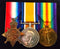 Trio: 1914/15 star, British War and Victory Medal all correctly impressed to 7619 DVR. J. S. McNAMARA 5 F.A.B. AIF.