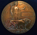 Memorial Plaque: Correct one piece cast named to SAMUEL FENTON ROSE. - VF SOLD