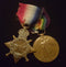 Pair: 1914/15 Star and Victory medal (missing British war medal). Both correctly impressed to 618 PTE V. C. RYAN 29/BN A.I.F.
