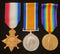 P10. Trio: 1914/15 star, British War and Victory Medal all correctly impressed to 172 PTE. S. TUGBY  28/BN AIF.
