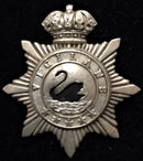 Pre Federation Western Australian Military Forces Glengarry Complete with backing plate 50MM - SOLD