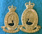 28th Infantry Swan Regiment - Pair of brass collars (C370) $45