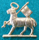 2nd Infantry Battalion City of Newcastle Regiment Single left facing brass collar