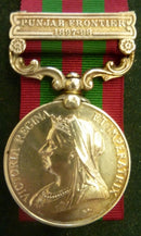 Single : INDIA GENERAL SERVICE 1895 - 1902, 1 clasp, Punjab Frontier 1897-98 period running script to 3734 Pte A. Cameron, 2d Bn. Arg. & Suth'd. Highrs.