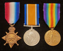 P7. Trio: 1914/15 star, British War and Victory Medal all correctly impressed to 103 PTE. J. P. CARR 12/LH RGT AIF.
