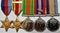GH10: Five: 1939-45 with 8th Army clasp & Pacific Stars (unnamed), Defence, War plus MID & Australian Service Medals. Impressed. NX20175 R. A. Carr S/SGT. 2/3rd Anti Tank Regt. Unofficial engraved Tobruk medal included in lot