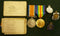 Pair: British War Medal and Victory Medal impressed to 19689 Dvr. C. Kerr 8 F.A.B . AIF