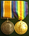 Pair: British War Medal and Victory Medal impressed to 5435 Pte. R. D. Moore. 11 Bn. AIF