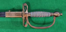 A scarce Royal Naval Pursers sword 1825 pattern engraved on scabbard with makers details Firmin & Sons, sword cutlers, 153 strand, London.