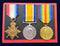 Trio: 1914/15 star, British War and Victory Medal all correctly impressed to 1010 PTE. A. RICH 21/BN AIF.