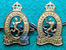 Australian Corps of Signals 30mm Brass pair of collars