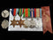 GH14: Five: 1939-45 & Pacific Stars (unnamed), Defense Medal, War Medal with MID & Australian Service medals