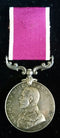 Single : Army Long Service & Good Conduct, George V issue, military bust. Impressed to 2306164 SJT. C. H. THOMPSON R. SIGNALS