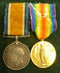 Pair: British War Medal and Victory Medal impressed to 6347 R. G. Turner 11 Bn. AIF