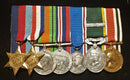 1939/45 Star, France & Germany Star, Defence & War Medals, George VI Jubilee Medal, Territorial Efficiency Medal (GVI) and bar, correctly named 2570052 SIGMN. V. R. PAIN. SIGNALS; - GD VF SOLD