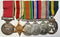 GH11: Six: BEM EIIR Civil, Africa Star, Defence, War & Australian Service Medals ALL WW2 Medals Impressed. Efficiency Decoration (engraved) Lt. Colonel QX2703 T.W. Wharton 2/9 Bn.