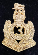 3RD Infantry BN. The Werriwa Rgt. Brass hat badge.
