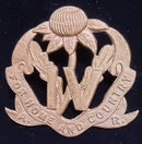 4th Infantry BN. The Australian Rifles. Brass hat badge