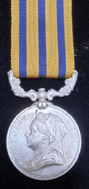 Single: British South Africa Company Medal 1890-97, reverse Rhodesia 1896, no clasp Trpr. P. Weppleman. “K” Troop. B.F.F.