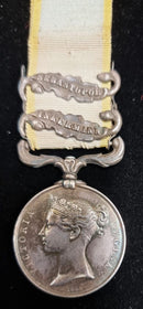 Crimea Medal to one of the classic actions in the Crimea – The Sandbag Battery.