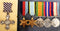 A superb Distinguished Flying Cross 1943, 1939-45, Aircrew Europe Stars (impressed), Defence, War & Australian Service medal all impressed 401911 M. G. Brown. 12 Sqn.
