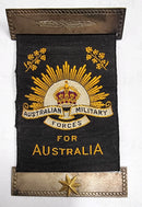 A fine WW1 Mothers Widows Memorial Ribbon in excellent condition with none of the often-encountered fraying to the edges.
