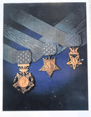 A superb beautifully put together photo album of 40 US MEDAL OF HONOUR WINNERS signed photos (many with extra signings and letter or photos)