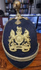 A Royal Medical Corps Officers Blue Cloth Helmet 1902-08.