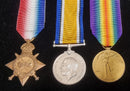 P149 Trio: 1914-15 Star, British War &Victory Medals. 886 Cpl. D. H. Hallett 20th BN AIF.