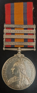 Single: Queen’s South Africa 1899-1902, 4 clasps, Cape Colony, Orange Free State, Johannesburg, Diamond Hill (59 Pte. R. Jamieson, C.I.V.)