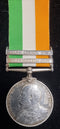 Single: King’s South Africa 1901-02, 2 clasps, South Africa 1901, South Africa 1902. 3780 Pte. W. Howarth. L.N. Lanc. Regt William Howarth