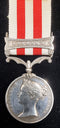 Single: Indian Mutiny 1857-59, 1 clasp, Lucknow, Gunner Wm. Fox, F Tp. R.H. Arty.
