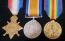 P147 Trio: 1914-15 Star, British War & Victory Medals. 259 Pte. D. McLellan 31 BN AIF.