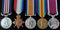 P118 Group of five: Military Medal G.V.R. impressed naming to 10420 Sap. T. McCreddin 55 FD CO RE