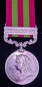 P106 Single: India General Service Medal 1895 One Clasp “Punjab Frontier 1897-98” 92074 Driver G. H. Millington, RHA.