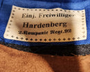 A very rare 92nd Brunswick INFANTRY REGT SCHIRMMUTZE HAT