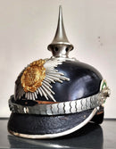 A superb grouping being Complete Named Archive of Oberleutnant d.L.z.V. Willy Oskar Hertel comprising of Pickelhaube, scarce numbered cover, Regimental Tankard 100 and ephemera