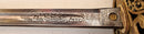 An extremely rare West Australian Pre Federation sword attributed to Captain Richard Adolphus Sholl of the Metropolitan Rifle Volunteers WA. Circa 1880.