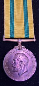 P113 Single: Territorial War Medal. 2220 Pte F. H. Blackmore, Devon Regt.