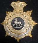 Royal Warwickshire Regiment Officer’s Helmet Plate.