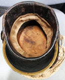 FRENCH: SHAKO INFANTRY RIFLE TROOP OF THE ROYAL GUARD, MODEL OF SEPTEMBER 23, 1815, RESTORATION.