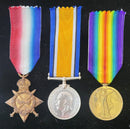 P81 Trio: 1914/15 star, British War and Victory Medal all correctly impressed to 982 PTE T. H. M. SULLIVAN 21/BN A.I.F.