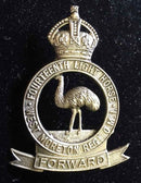 14th Light Horse - West Moreton Regiment, QMI - 52mm, WM Hat Badge - SOLD