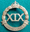 19th Infantry Battalion The South Sydney Regiment 52mm brass Hat Badge