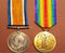 PAIR: British War and Victory Medal, both correctly impressed to 1117 PTE H. JONES 43/BN AIF. - VF SOLD