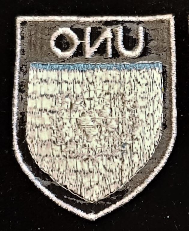 UNITED NATIONS ORGANISATION (UNO) SHIELD PATCH