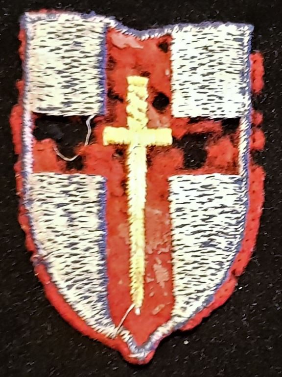 SECOND WORLD WAR NORMANDY LANDINGS 2ND ARMY FORMATION PATCH