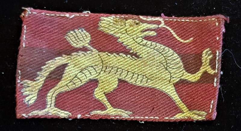 HEADQUARTERS LAND FORCES HONG KONG PRINTED FORMATION PATCH