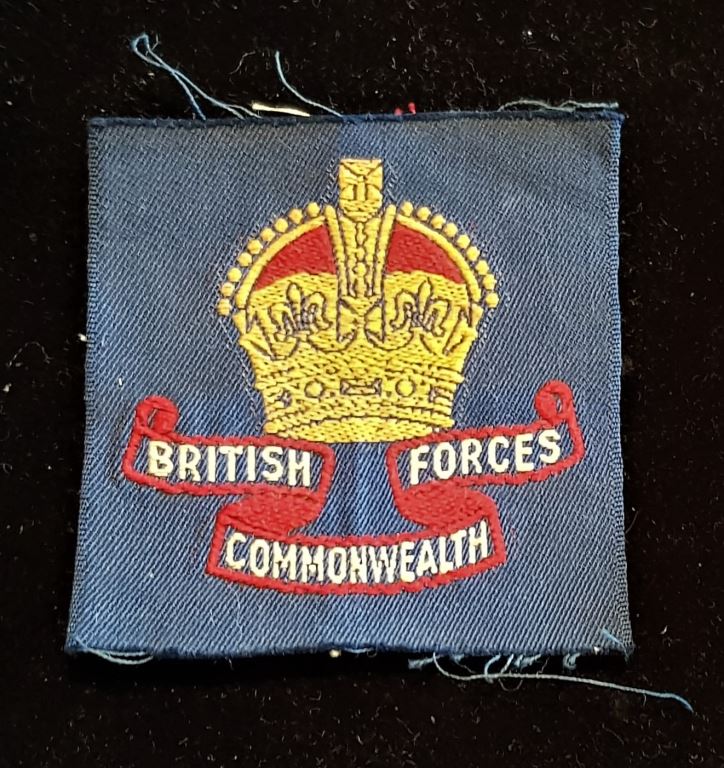 BRITISH COMMONWEALTH OCCUPATION FORCES FORMATION PATCH (BCOF)